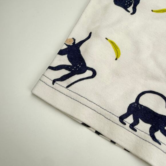 Mini Boden Monkey Shorts Pajama Set - Picture 2 of 6